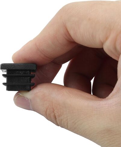 12 Pack 1 Inch (25mm) Square Plastic Plug, Square End Caps, Square Plastic End Caps Tubing Post End Cap for Square Tubing Post, Chairs and Furniture in Kuwait