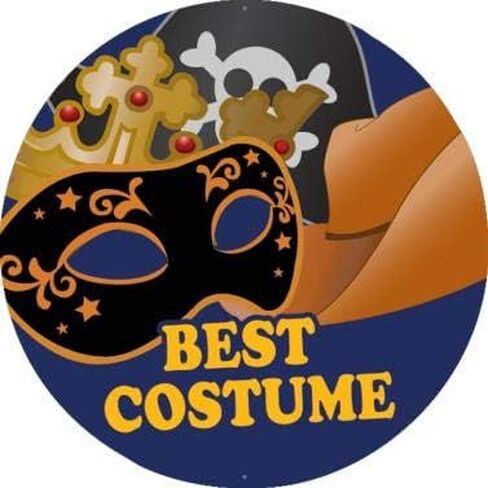 Halloween Medals, 2.5" 2nd Place Halloween Best Costume Medal Prize, Great Halloween Costume Contest Awards Prime in Saudi Arabia