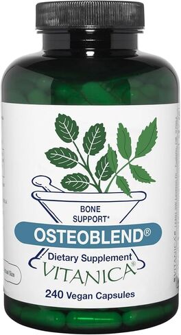 Vitanica, OsteoBlend، دعم العظام، نباتي، 240 كبسولة in Saudi Arabia