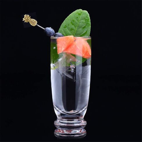 Cocktail Picks Martini Picks Stainless Steel Reusable with Pineapple Tops Gold Set of 5 in Saudi Arabia
