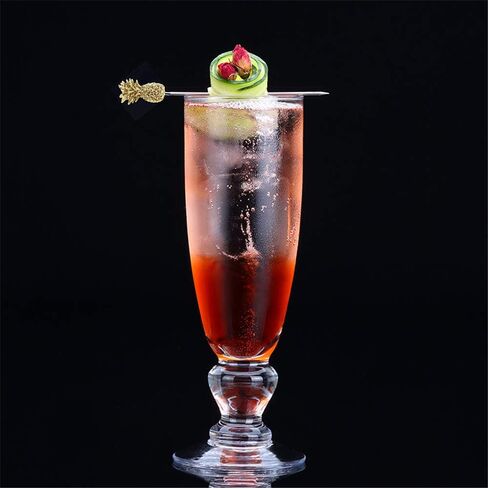 Cocktail Picks Martini Picks Stainless Steel Reusable with Pineapple Tops Gold Set of 5 in Saudi Arabia