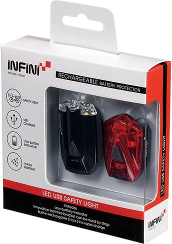 Infini, Kit Lights, Red/Black, One Size Unisex Adult in Saudi Arabia