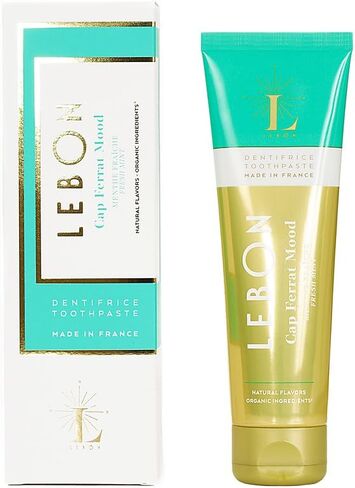 Lebon Cap Ferrat Moud (Fresh Mint) Organic Toothpaste 75 ml in Saudi Arabia