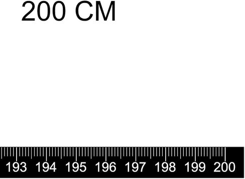 uxcell Adhesive Backed Tape Measure 100cm Left to Right Read Measuring Tapes Stick on Workbench Ruler (Black) in Saudi Arabia