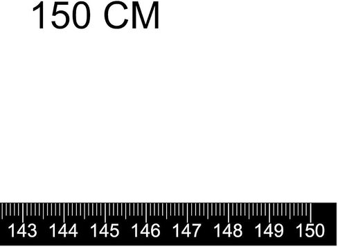 uxcell Adhesive Backed Tape Measure 100cm Left to Right Read Measuring Tapes Stick on Workbench Ruler (Black) in Saudi Arabia