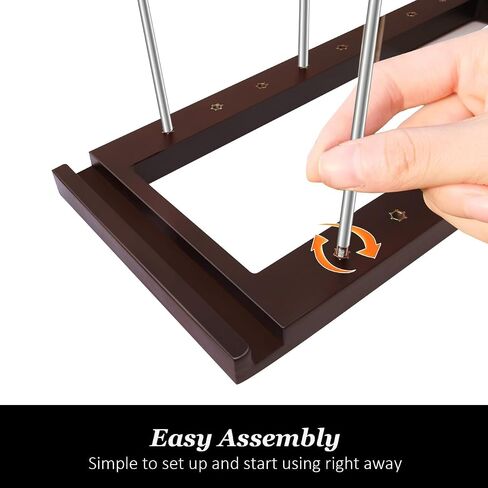 Tabletop Record Holder Solid Wood Now Playing Vinyl Stand Display Rack for Albums CD Props Audio Minimalist Design Non-Slip Collection Spinning Player LP Storage Holds any Size in Saudi Arabia