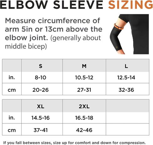 Tommie Copper Performance Compression Elbow Sleeve, Men & Women, UPF 50 Sleeve for Tennis Elbow & Golfers Elbow Relief in Kuwait