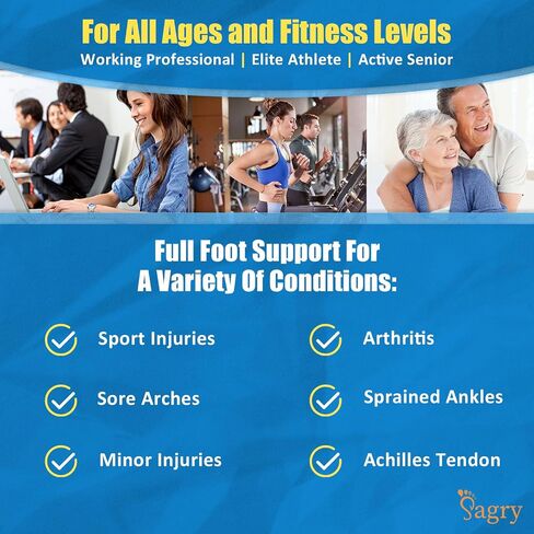 Neuropathy Socks, Plantar Fasciitis Compression Socks, 20-30 mmHg Ankle Compression Sleeve with Foot, Ankle, Arch Support for Plantar Fasciitis, Heel Pain, Foot Swelling & Fatigue (Black, L/XL) in Saudi Arabia