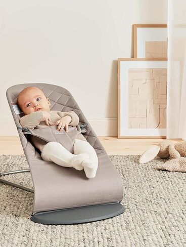 BabyBjörn Bouncer Bliss، منسوج، لحاف كلاسيكي، أنثراسايت in Saudi Arabia