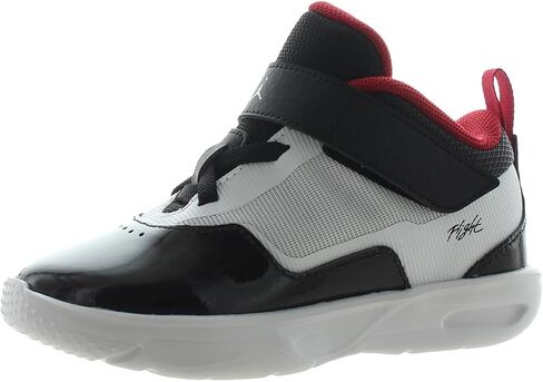 NIKE Stay Loyal 3 Baby/Toddler Shoes (FB9924-006, Black/White/Wolf Grey/Varsity Red) Size 7 in Saudi Arabia