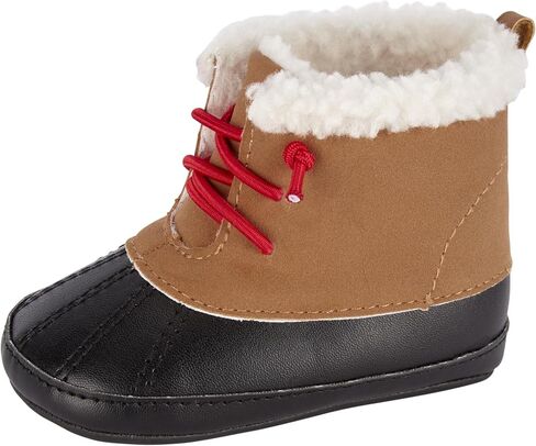 Carter's Baby & Infant Boys' Boot - 0-3 Months - Brown Corduroy in Saudi Arabia
