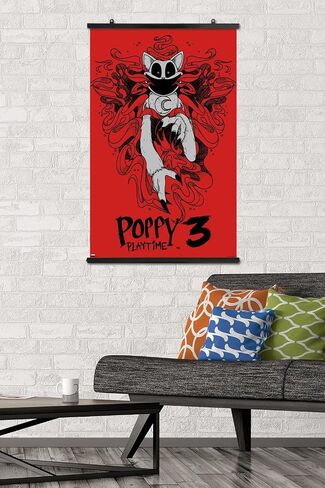 Trends International Poppy Playtime: Chapter 3 - Smoke Wall Poster, 22.37" x 34.00", Poster & Clip Bundle in Saudi Arabia