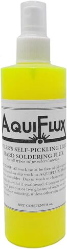 Aquiflux Self Pickling Flux 1/2 Pint for Precious Metals Gold Silver Jewelry and Hard Soldering (8 oz.) in Kuwait