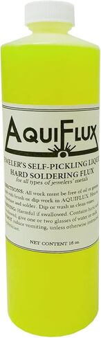 Aquiflux تدفق التخليل الذاتي 1/2 باينت للمعادن الثمينة والمجوهرات والذهب والفضة واللحام الصلب (8 أوقية.) in Kuwait