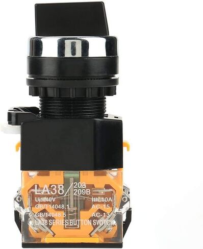 لحظة الروتاري محدد LA38-11BX22 Mini 2 موقف الذاتي إعادة الروتاري لحظة التبديل 22 مللي متر تصاعد ثقب ضياء in Saudi Arabia