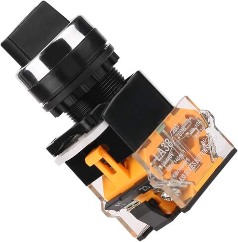لحظة الروتاري محدد LA38-11BX22 Mini 2 موقف الذاتي إعادة الروتاري لحظة التبديل 22 مللي متر تصاعد ثقب ضياء in Saudi Arabia