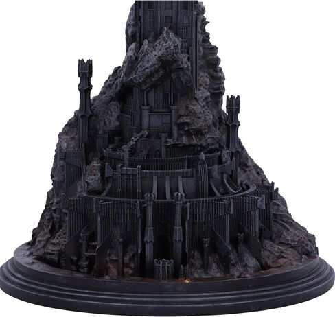 Nemesis Now Lord of The Rings Barad Dur Backflow Incense Burner 26.5cm, Resin, Black, Officially Licensed Lord of The Rings Sauron™ Merchandise, Cast in The Finest Resin, Expertly Hand-Painted in Saudi Arabia