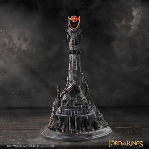 Nemesis Now Lord of The Rings Barad Dur Backflow Incense Burner 26.5cm, Resin, Black, Officially Licensed Lord of The Rings Sauron™ Merchandise, Cast in The Finest Resin, Expertly Hand-Painted in Saudi Arabia