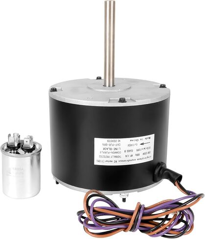 0131M00061SP, 1/4 Hp Condenser Fan Motor Replaces Goodman Condenser Fan Motor, for Zongshan Broad-Ocean Motor YDK-180S84062-01-830, 208/230 Volts, 15 Amps, 1/4 Hp, 830 RPM in Kuwait