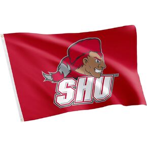 Desert Cactus Sacred Heart University Flag Pioneers SHU Banners 100% Polyester Indoor Outdoor 3x5 feet Flags (Style 1)