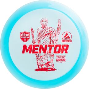 قرص جولف Discmania Active Premium Mentor Distance Driver Disc، أزرق