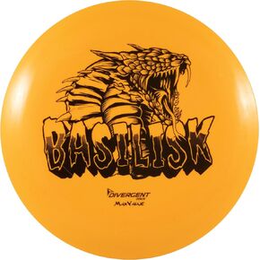 Divergent Discs Basilisk Long Range Disc Golf Driver in MaxValue Plastic