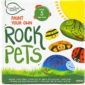 Creative Roots Paint Your Own Fox, DIY Fox, Kids Painting Set, Creativity for Kids, Ceramic Painting Kit for Kids, Ceramics to Paint, Paint Your Own Ceramic, Ages 5+