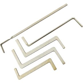 5-Pack Z-shaped small wrench,Stainless Steel hand tools
