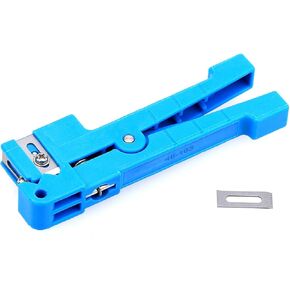 45-163 Fiber Optic Jacket Stripper Coaxial Stripper Cable Stripping Cutter Tool(45-163)