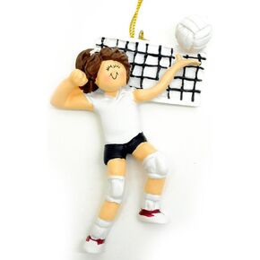 OC-087-FBR Volleyball Player Ornament