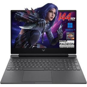 HP Victus 15.6 inch Laptop, FHD 144Hz Display, Intel Core i5-12450H, 8 GB RAM, 512 GB SSD, NVIDIA GeForce RTX 2050 GPU (4 GB Dedicated), Windows 11 Home, 15-fa1029nr (2024)