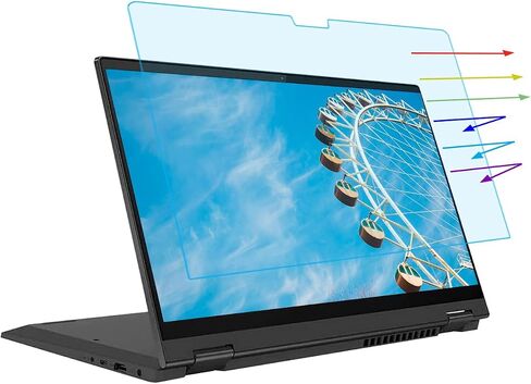 2 Pack 14 inch Matte Anti-Glare Screen Protector for Lenovo Flex 5 14/Flex 5i 14 14ALC7 14IAU7, Lenovo Ideapad Flex 5 14"(82R9 82R7) Touchscreen Gen 7 Laptop, Eye Protection Filter in Saudi Arabia