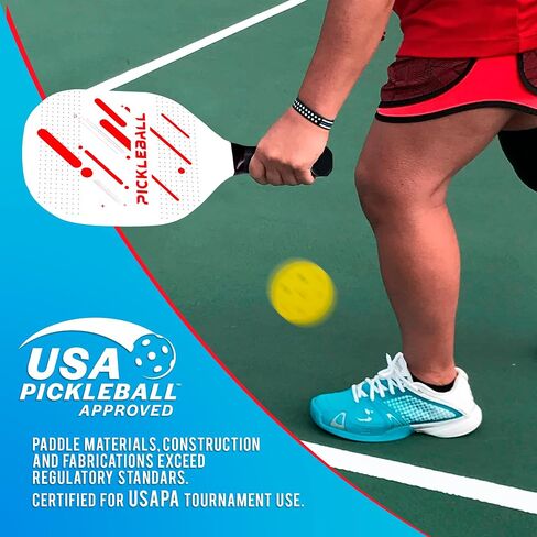 R&T Pickleball Paddles Set of 2 or 4, USAPA Approved Lightweight Pickleball Racket Set with Pickleball Balls and Carry Bag, Pickle Ball Equipment with Accesories, Pickle Ball Set for Men and Women in Saudi Arabia