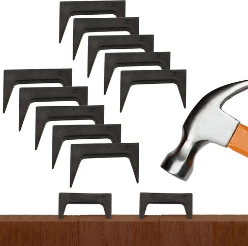 DCT Wood Clamps, 2in Pinch Clamp Pinch Dog 10-Piece Set for Woodworking Wood Glue Up Gluing Table Panel Pinch Dogs in Kuwait