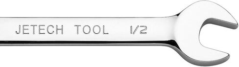 Jetech 1/2 Inch Flexible Head Ratchet Wrench, Industrial Grade Cr-V Steel, 12 Point Opening, Off Corner Design, 72 Tooth Ratchet, 180 Degree Flexible Box End in Saudi Arabia