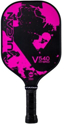 Vulcan | V540 Pickleball Paddle | Hybrid Performance | Polypropylene Core - Carbon Fiber Surface | USAP Approved | Multiple Colors in Kuwait