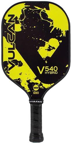 Vulcan | V540 Pickleball Paddle | Hybrid Performance | Polypropylene Core - Carbon Fiber Surface | USAP Approved | Multiple Colors in Kuwait