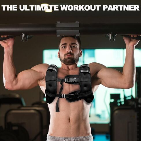 Power Guidance Weighted Vest for Men and Women, Upgraded Strength Training Weight Vests, Rucking Backpack with Weights, Weighted Workout Running Vest in Saudi Arabia