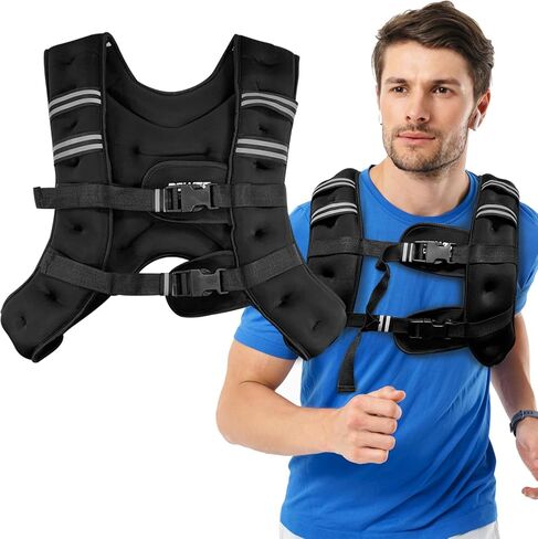 Power Guidance Weighted Vest for Men and Women, Upgraded Strength Training Weight Vests, Rucking Backpack with Weights, Weighted Workout Running Vest in Saudi Arabia