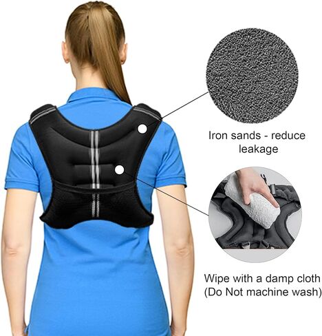 Power Guidance Weighted Vest for Men and Women, Upgraded Strength Training Weight Vests, Rucking Backpack with Weights, Weighted Workout Running Vest in Saudi Arabia