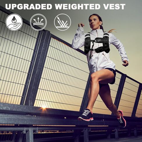 Power Guidance Weighted Vest for Men and Women, Upgraded Strength Training Weight Vests, Rucking Backpack with Weights, Weighted Workout Running Vest in Saudi Arabia