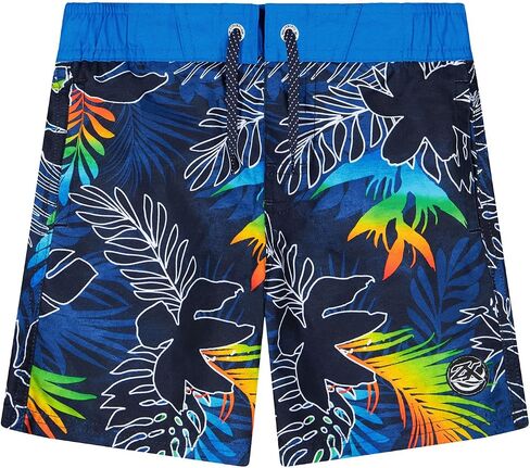 Baby Boys Swim Set - Short-Sleeve Rash Guard and Swim Trunks - Camo Dino Baby Boy Swimsuit (Trench, 18M) in Saudi Arabia