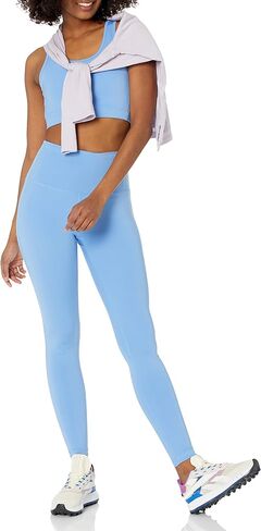 بنطال ضيق أمازون إسينشالز للسيدات Active Sculpt Workout Athleisure عالي الارتفاع بطول كامل (متوفر بمقاس كبير) in Saudi Arabia