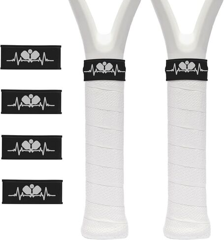 Flycalf شخصية Pickleball مجداف العصابات مجموعة سيليكون اسم شريط لحام 2 قطعة مضرب تنس Pickleball معدات الملحقات in Saudi Arabia