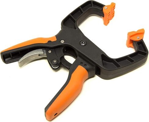 WEN CLH151 Quick-Release Ratcheting Hand Clamps with 1.5-Inch Jaw Opening and 1.5-Inch Throat, 4 Pack in Kuwait