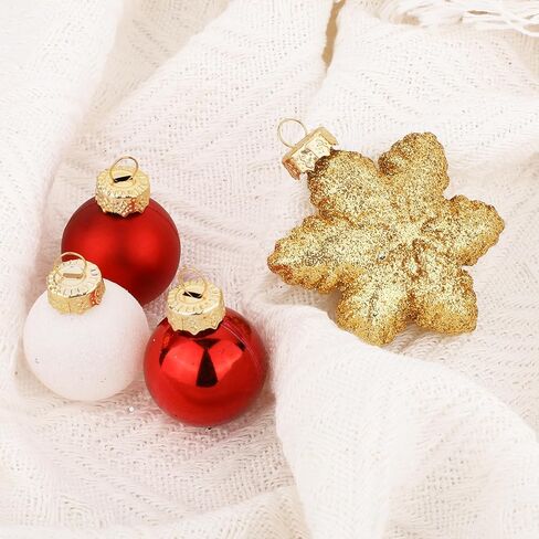 100pcs Round Christmas Ball Ornament Caps 0.47in, Ornament Tops Caps Xmas Hanger DIY Decorations Cap for Christmas Tree Ceramic Glass Porcelain Top Hanging Ornaments, Gold in Saudi Arabia