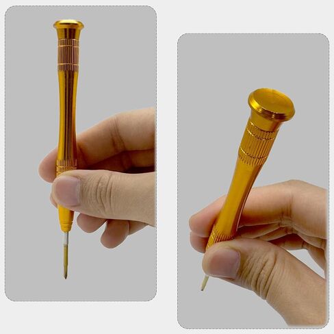 Precision Phillips Screwdriver #000, Small Phillips Screwdriver PH000/1.5mm Compatible with iPhone MacBook DJI Propeller & Switch, S2 High Alloy Steel Head, Magnetic Tip, 360° Swivel Cap in Kuwait