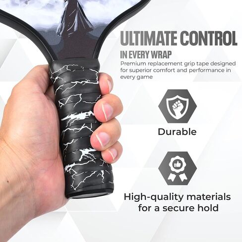 DH Mythic Replacement Grip for Pickleball & Tennis | Anti-Slip, Ultra-Durable, Sweat-Resistant Pickleball Wrap in Kuwait