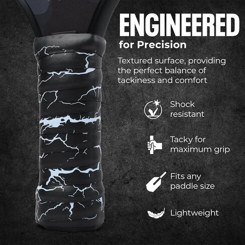 DH Mythic Replacement Grip for Pickleball & Tennis | Anti-Slip, Ultra-Durable, Sweat-Resistant Pickleball Wrap in Kuwait