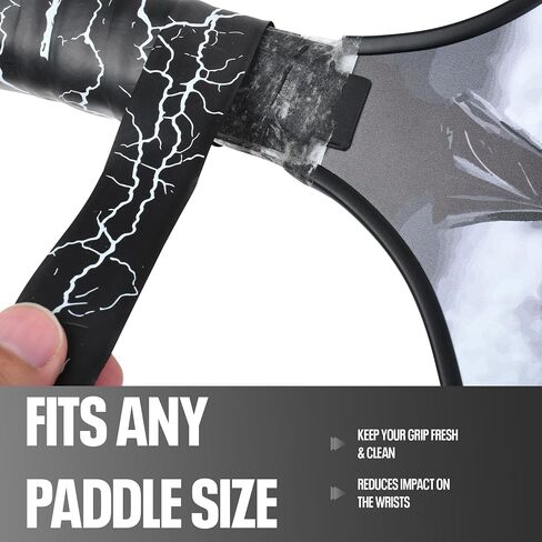DH Mythic Replacement Grip for Pickleball & Tennis | Anti-Slip, Ultra-Durable, Sweat-Resistant Pickleball Wrap in Kuwait